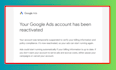 fix google ads account suspended for policy violation