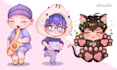 draw a cute chibi of your oc or fursona