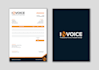 design professional printable and editable invoice