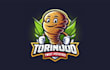 do tornado twist potatoes mascot logo for your company