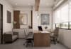 office interior design rendering