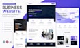 design a modern responsive wordpress business website using elementor pro