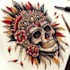 make a attractive american traditional tattoo design