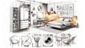 develop industrial and product design concept by sketches