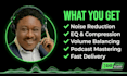 edit and master your startup, b2b or coaching podcast to broadcast quality