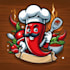 do chili chef mascot logo design service