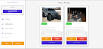 create a fully responsive HTML CSS php mysql website