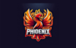 do outstanding phoenix mascot logo with express delivery