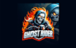 do amazing ghost rider mascot logo with new concepts