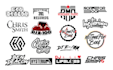 design graffiti, metal, music, dj, typography, and text logo