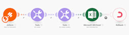 build your make com automation scenario and app integrations