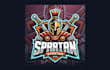 make different superior spartan mascot logo for your company