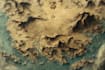 make artistic fantasy map, sci fi map digital art illustration