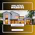 make real estate software and website