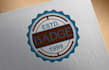 design a professional circle, stamp, badge colored logo