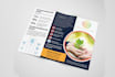 do modern and professional trifold brochure design in 24hr