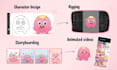 make a 2d cartoon animation video