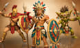 create 3d low poly character models, rigging, and animation for game assets