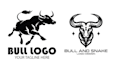 do high quality cow bull logo design