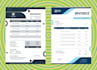 create a professional invoice template design 6hrs