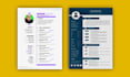 do resume or modern CV design template maker