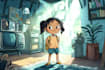 do children book illustrations, comic illustrations