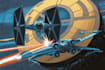 create star wars and sci fi illustration
