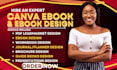 do canva ebook design children book formatting workbook interior layout design