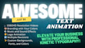 create awesome kinetic typography video in 24h