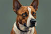 create a vector illustration of a pet portrait