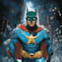 do your superhero cartoon character