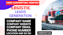 do logistic leads in 2 hours email automation b2b leads SEO