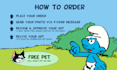 draw you as a smurf