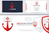 provide a minimalist premium high quality anchor logo design