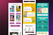 create figma email design for klaviyo or mailchimp