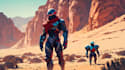 do cyberpunk, sci fi, robot, mecha character concept art