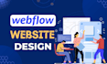 design webflow website with custom webflow design