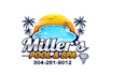 do make an modern custom pool and spa logo