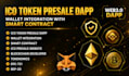 create token presale and ico dapp