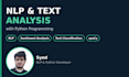 do nlp and text analysis tasks with python