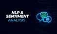 do nlp text analysis and sentiment analysis in python