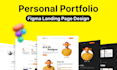design figma website responsive website and website design