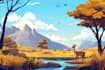 design children and cartoon include background illustrations