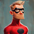 make you into superhero or comic cartoon character