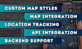 develop location based mobile apps with flutter google maps mapbox