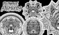 draw an bundle stickers in hand drawn style