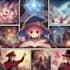 make comic, webcomic, webtoon in manga style