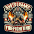 do outstanding firefighting vintage logo with fast delivery