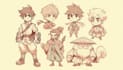 draw sketch for your character in any pose