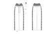 design clothing sketch and factory ready tech pack
